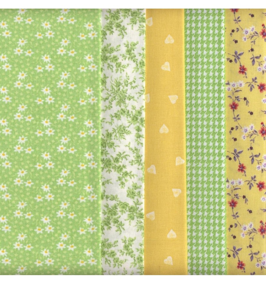 Yellow Fat Quarters 47