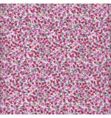 Blossoming Buds fabric 'Swans' collection (Fuchsia / Orange)