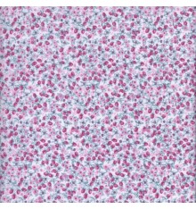 Blossoming Buds fabric 'Swans' collection (Rose / Blue)