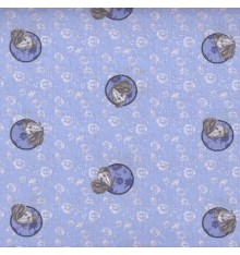 Papillon Bleu (Avril) mini design fabric