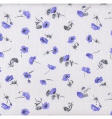 Papillon Bleu (Helene) mini design fabric
