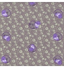 Papillon Mauve (Avril) mini design fabric