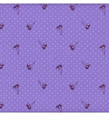 Papillon Mauve (Delphine) mini design fabric