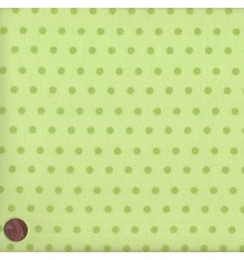 ELEGANCE - POLKA (Anis) Mini Design Fabric