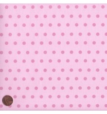 ELEGANCE - POLKA (Pink) Mini Design Fabric