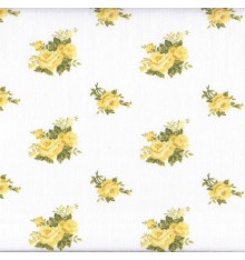 Roses Are Red 'Plain' (Green/Yellow - Chelsea) mini design fabric