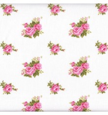 Roses Are Red 'Plain' (Pink) mini design fabric