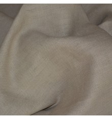 100% Linen Fabric  - Stone