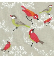 A Little Bird Fabric (new colour) - 100% Cotton Designer Print