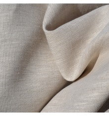 100% Linen Fabric  - Natural