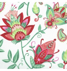 French Exotic Floral Fabric