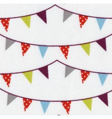 Fun Christmas Bunting fabric