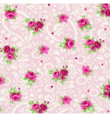 Pink Floral Fabric (Loire)