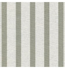 Sophisticated Stripes fabric - taupe on natural linen-coloured base