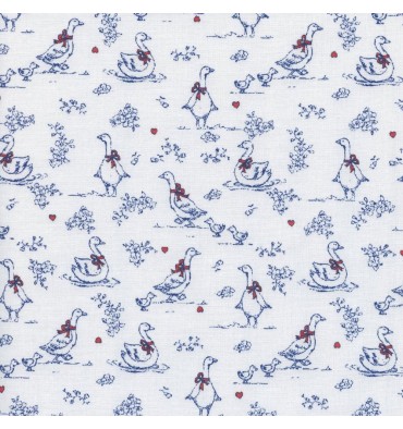 https://www.textilesfrancais.co.uk/490-1852-thickbox_default/midnight-blue-tomato-red-on-pure-white-fabric-goose-on-the-loose-mini-design-fabric.jpg