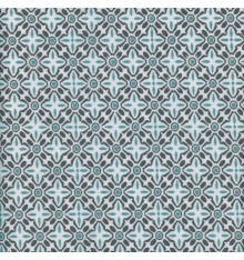 Anthracite, Celadon & White Fabric (Delta) mini design