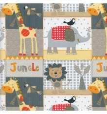 Jungle Family fabric