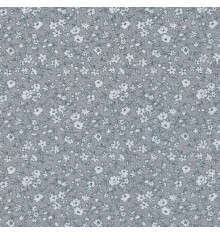 La fleur de la liberté fabric - light grey