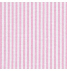 Woven Marine stripe fabric (rose pink & white)