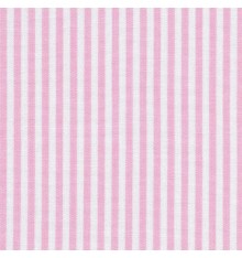 Woven Marine stripe fabric (rose pink & white)