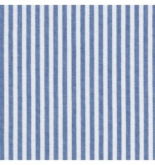 Woven Marine stripe fabric (marine blue & white)