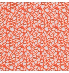 Spider’s Web fabric (Orange)