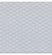 Japanese Scales fabric - Light Grey