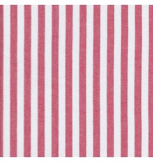 Woven Marine stripe (1 cm) fabric (red & white)