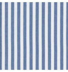 Woven Marine stripe (1 cm) fabric (marine blue & white)