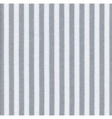 Woven Marine stripe (1 cm) fabric (grey & white)