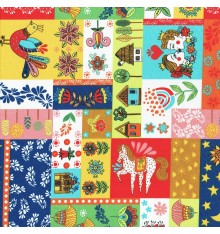 Folk Tales Patchwork fabric