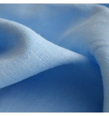100% Linen Fabric  - Hellenic Blue