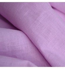 100% Linen Fabric  - Sugar Almond Pink
