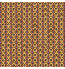 AFRICA fabric - mustard yellow