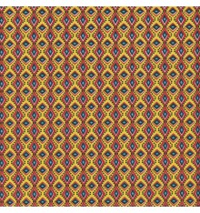 AFRICA fabric - mustard yellow