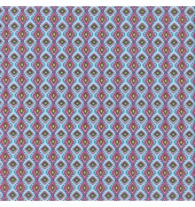 AFRICA fabric - sky blue