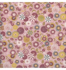 JAPANESE FLORAL fabric - pink