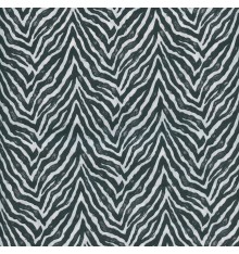 ZEBRA fabric - zebra black and white