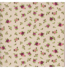 Ivory Floral Fabric