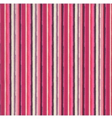 Grape Crush Purple, Pink, Terracotta, Magenta and Dark Lilac Stripe Fabric (Rich Candy Stripe)