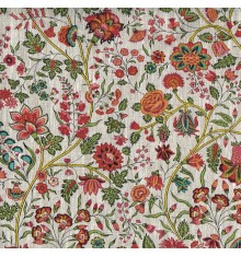 Les Fleurs d’Inde Linen Fabric (Multicolour)