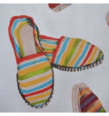 100% Cotton Print - ESPADRILLES