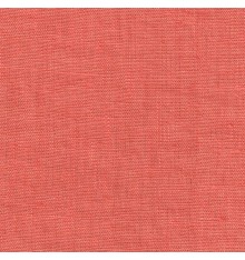 100% Linen Fabric - Coral