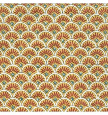 PROVENÇAL SCALES - Orange Yellow, Teal, Red &  White