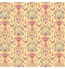 Double Width Luxury Toile de Jouy (Les petites montgolfières) Vanilla
