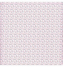 Marine dots fabric (blue & red)