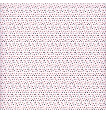 Marine dots fabric (blue & red)